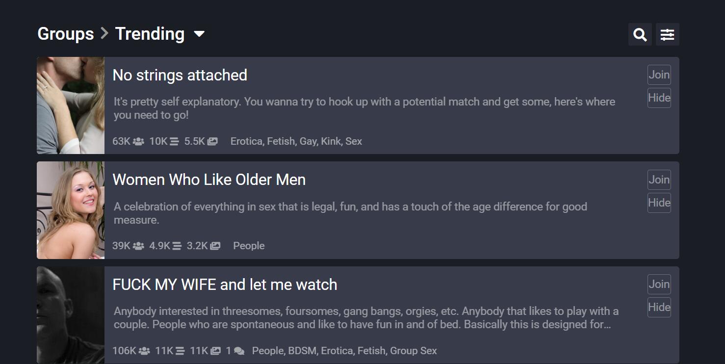 Discover adult friend finders communities in the UK